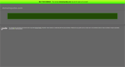 Desktop Screenshot of domainquotes.com